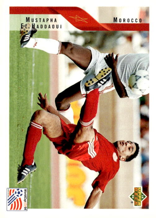 1994 Upper Deck World Cup #206 Mustapha El Haddaoui
