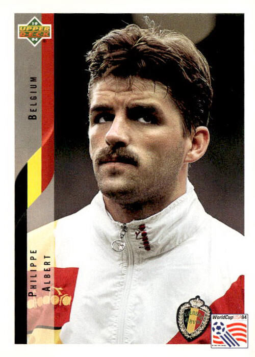 1994 Upper Deck World Cup #83 Philippe Albert