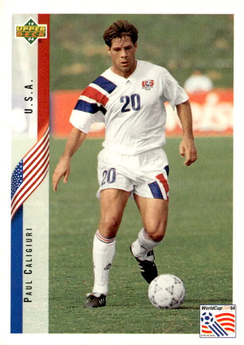 1994 Upper Deck World Cup #19 Paul Caligiuri