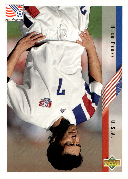 1994 Upper Deck World Cup #10 Hugo Perez