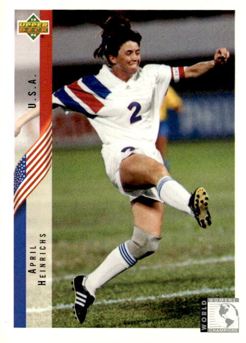 1994 Upper Deck World Cup #265 April Heinrichs