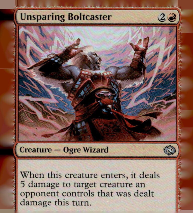 Tarkir: Dragonstorm #130 Unsparing Boltcaster FOIL