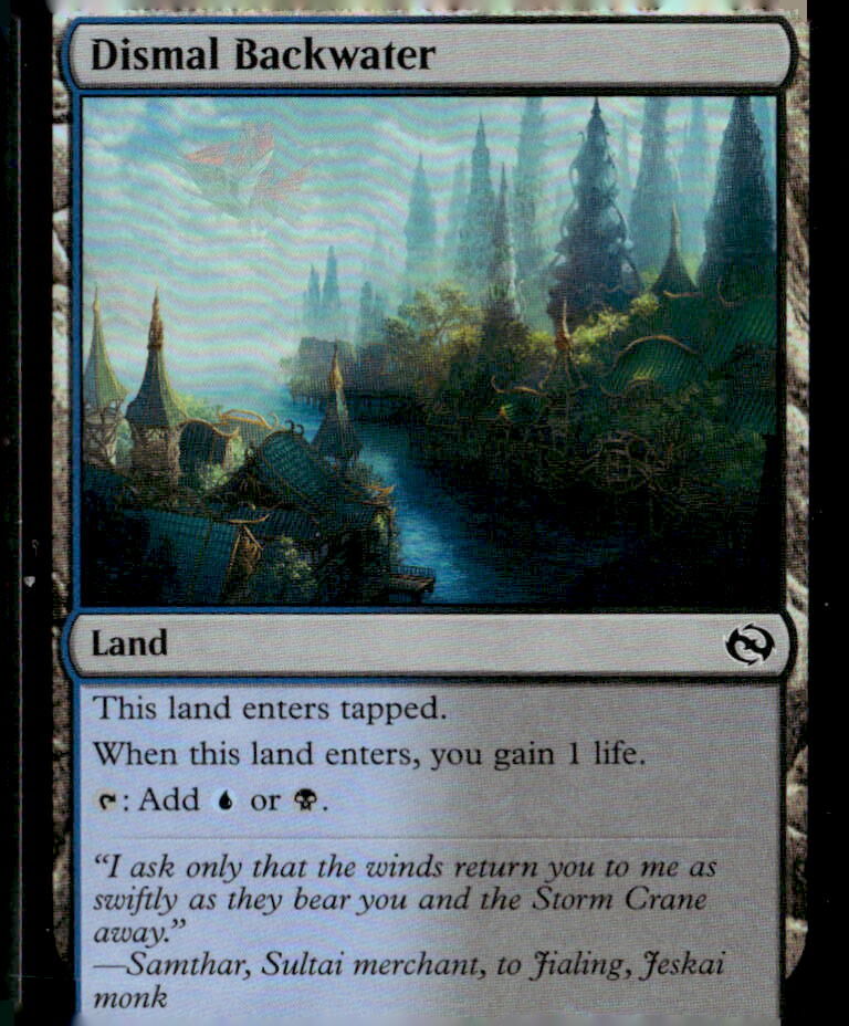 Tarkir: Dragonstorm #254 Dismal Backwater FOIL