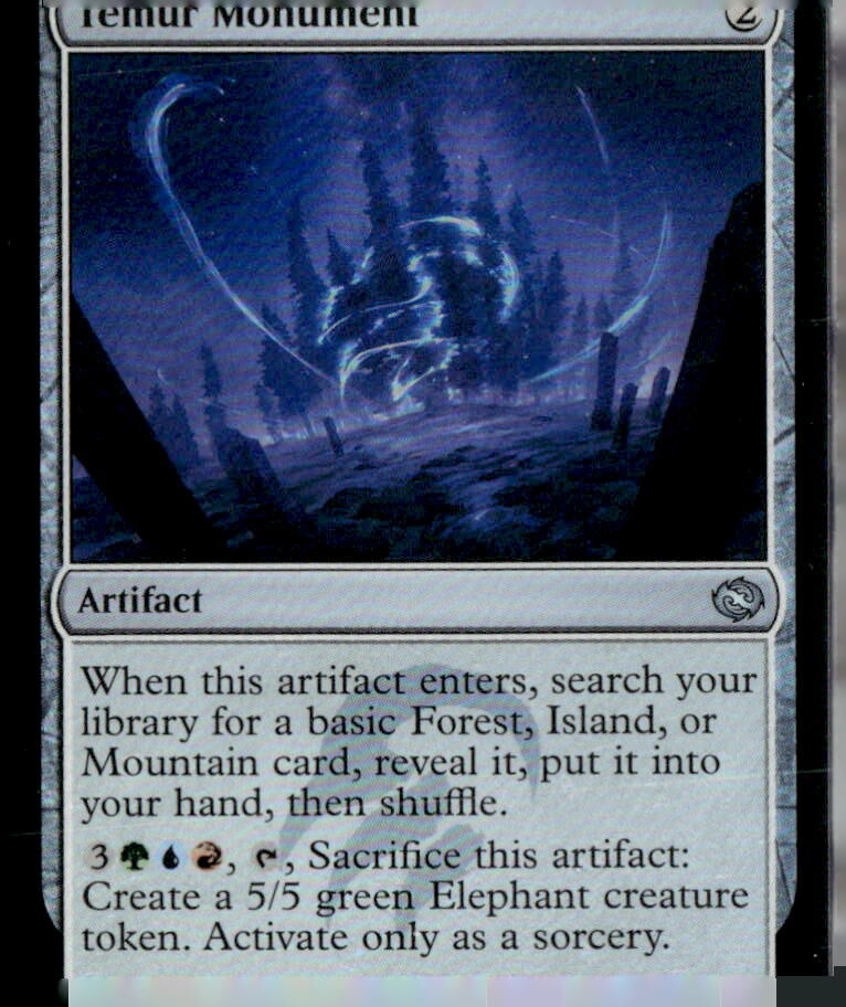 Tarkir: Dragonstorm #248 Temur Monument FOIL