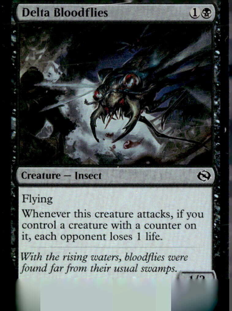 Tarkir: Dragonstorm #77 Delta Bloodflies FOIL