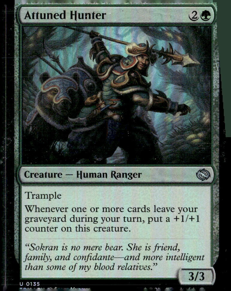 Tarkir: Dragonstorm #135 Attuned Hunter FOIL