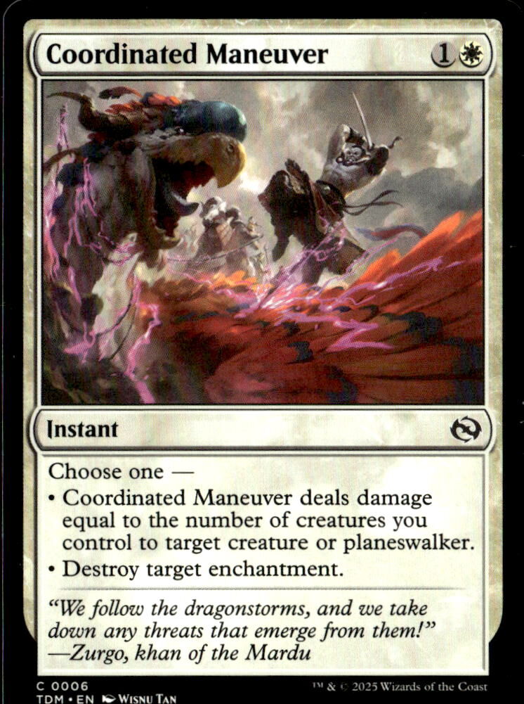 Tarkir: Dragonstorm #6 Coordinated Maneuver