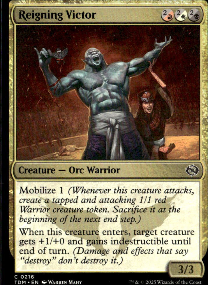 Tarkir: Dragonstorm #216 Reigning Victor