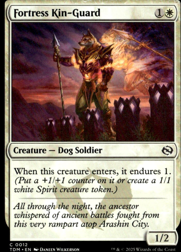 Tarkir: Dragonstorm #12 Fortress Kin-Guard