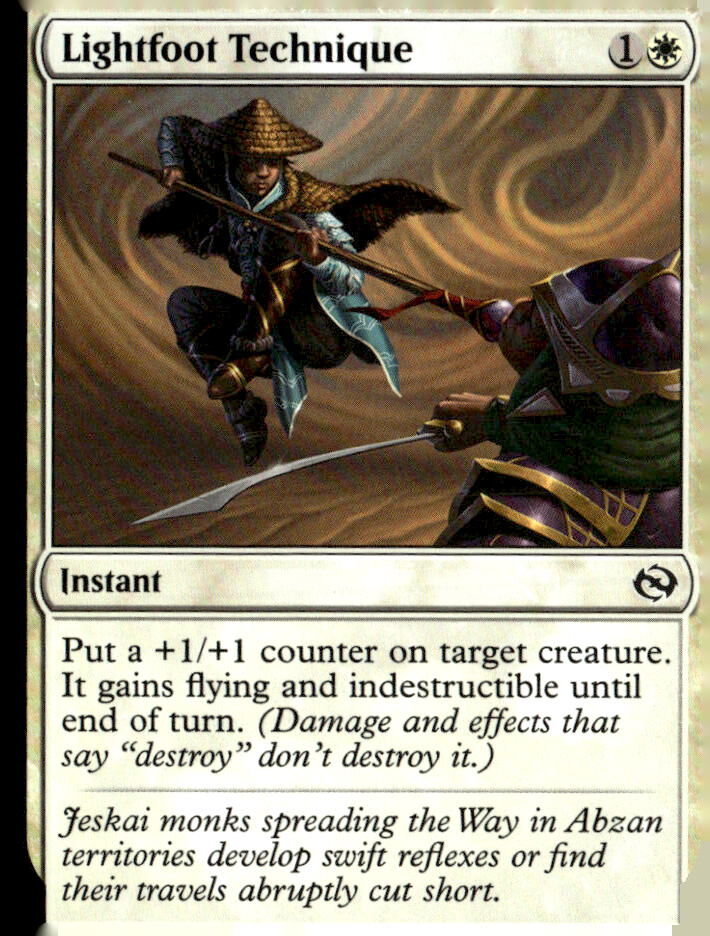 Tarkir: Dragonstorm #14 Lightfoot Technique