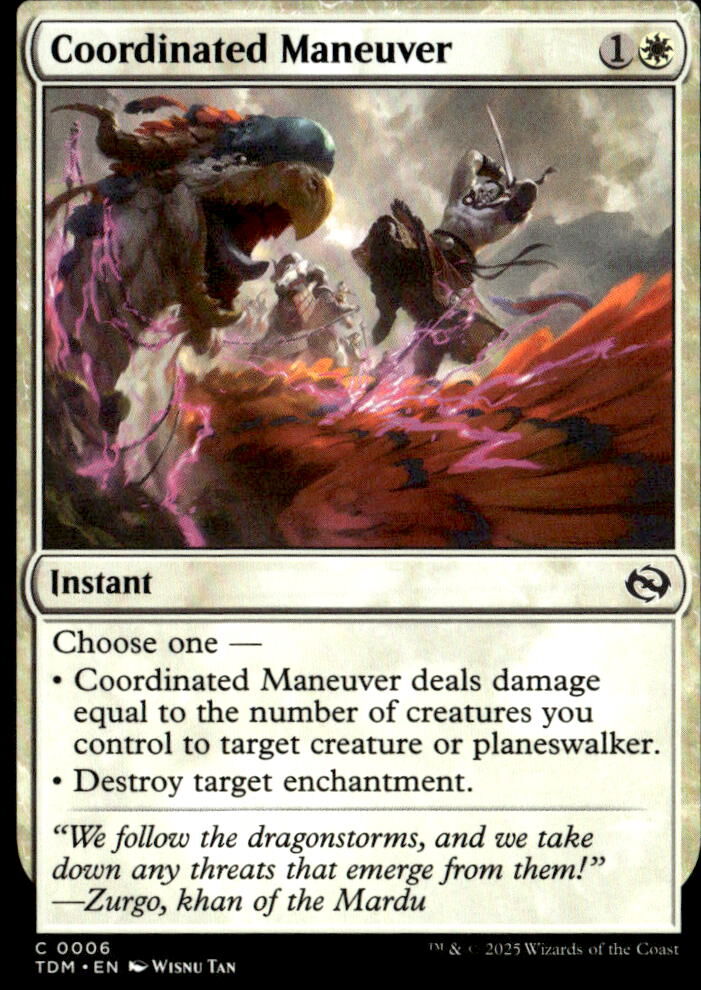 Tarkir: Dragonstorm #6 Coordinated Maneuver