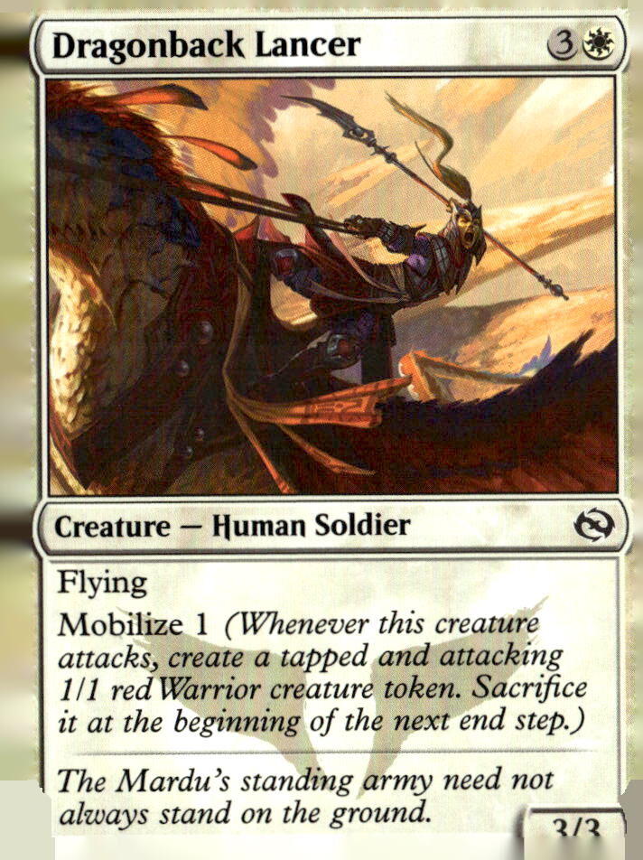 Tarkir: Dragonstorm #9 Dragonback Lancer