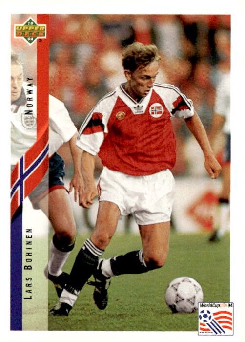 1994 Upper Deck World Cup #99 Lars Bohinen