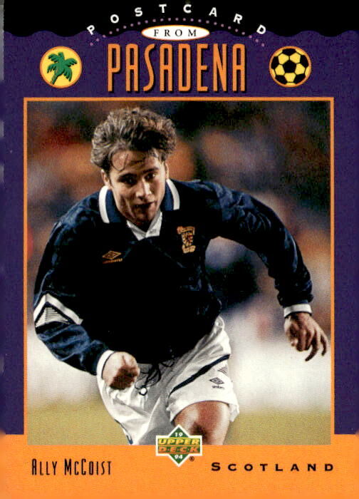 1994 Upper Deck World Cup #UD8 Ally McCoist UD Set