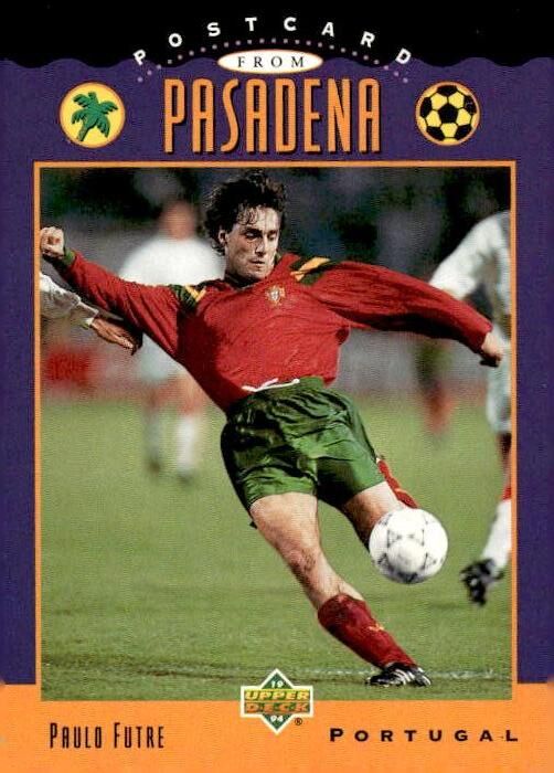 1994 Upper Deck World Cup #UD7 Paulo Futre UD Set