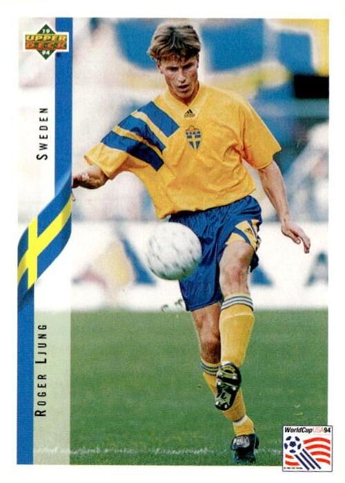 1994 Upper Deck World Cup #75 Roger Ljung