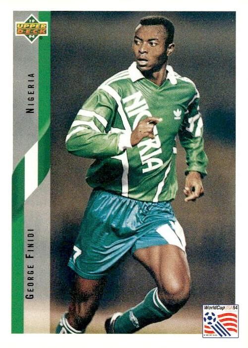 1994 Upper Deck World Cup #165 Finidi George