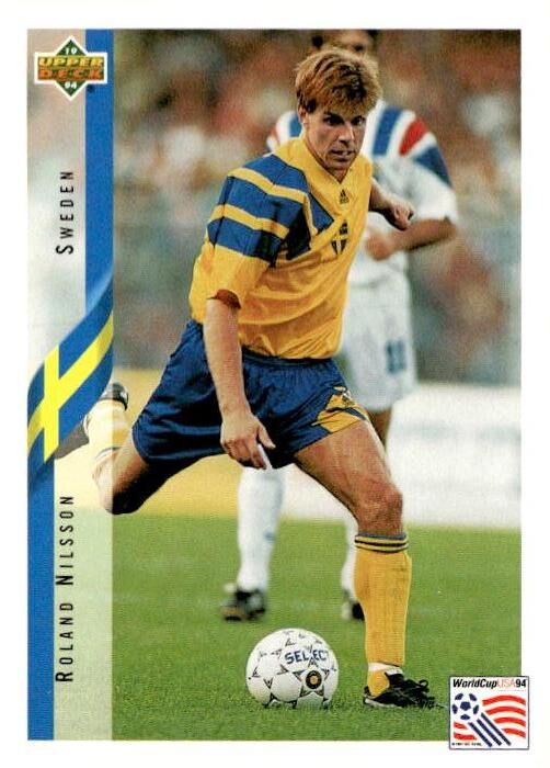 1994 Upper Deck World Cup #74 Roland Nilsson