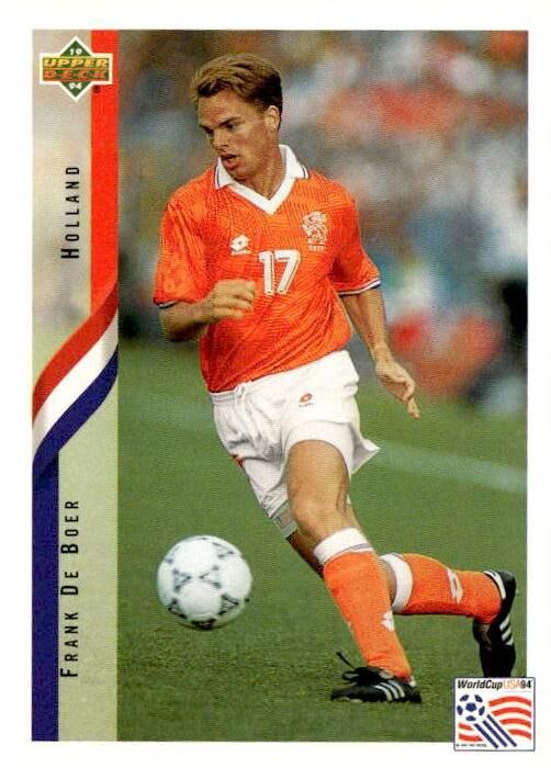 1994 Upper Deck World Cup #136 Frank De Boer