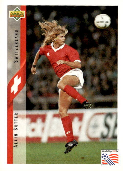 1994 Upper Deck World Cup #105 Alain Sutter