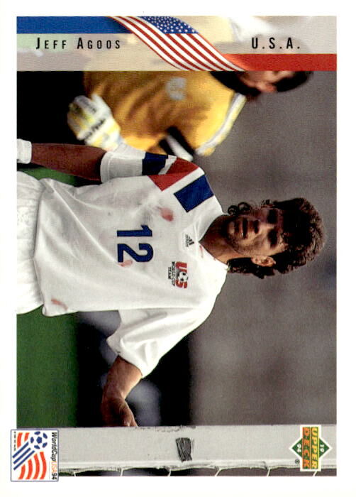 1994 Upper Deck World Cup #18 Jeff Agoos