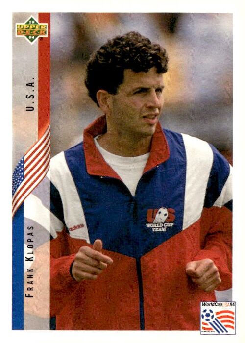 1994 Upper Deck World Cup #21 Frank Klopas