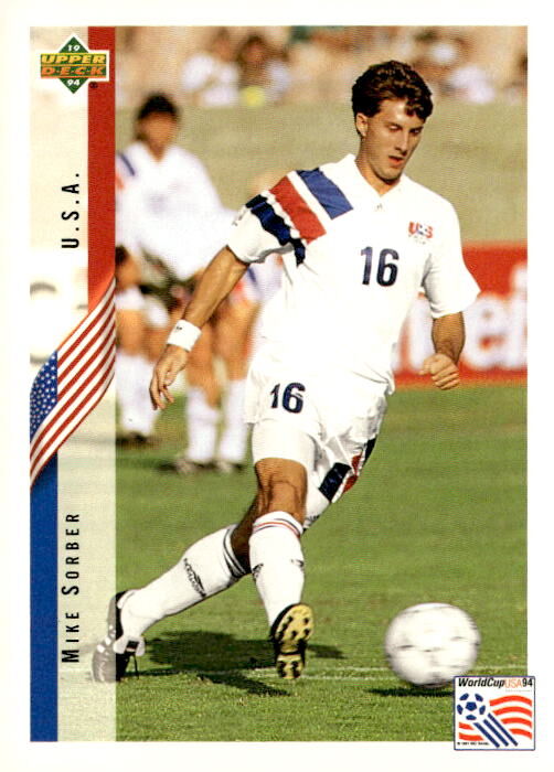 1994 Upper Deck World Cup #26 Mike Sorber