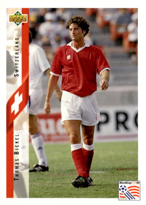 1994 Upper Deck World Cup #137 Thomas Bickel