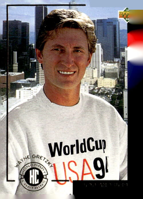 1994 Upper Deck World Cup Contenders  #C8 Wayne Gretzky Honorary Captains
