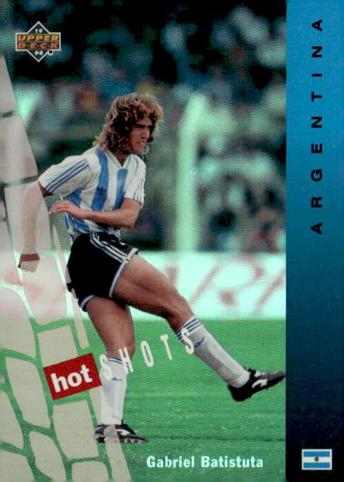 1994 Upper Deck World Cup Contenders #HS10 Gabriel Batistuta Hot Shots