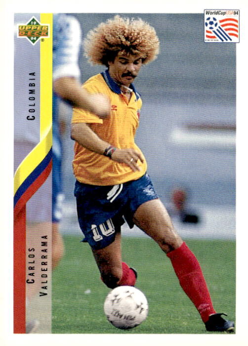 1994 Upper Deck World Cup #38 Carlos Valderrama