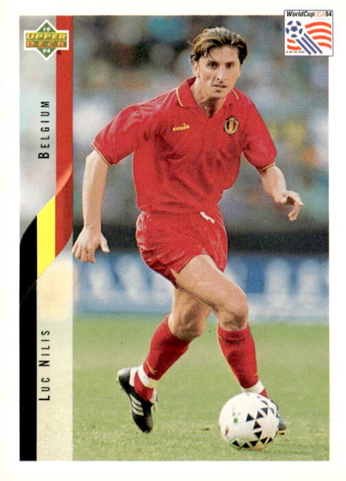 1994 Upper Deck World Cup #88 Luc Nilis