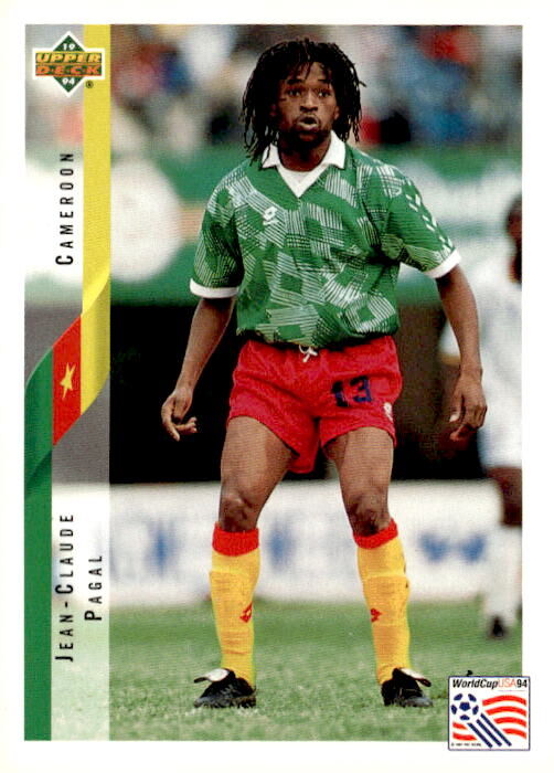 1994 Upper Deck World Cup #190 Jean-Claude Pagal