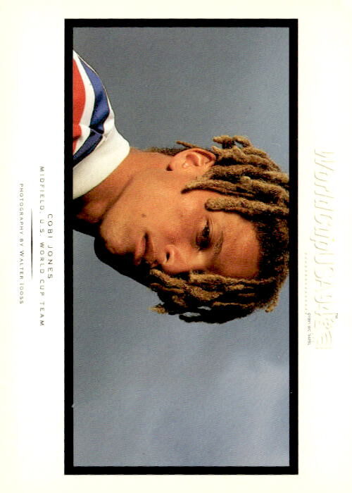 1994 Upper Deck World Cup #WI4 Cobi Jones Walter Iooss Portraits