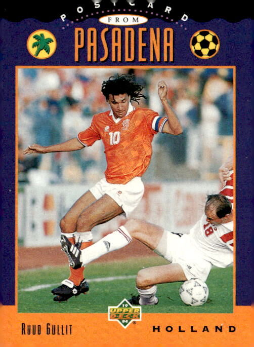 1994 Upper Deck World Cup #UD6 Ruud Gullit UD Set