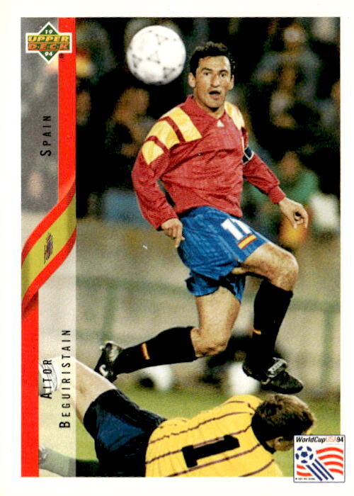 1994 Upper Deck World Cup #156 Aitor Begiristain