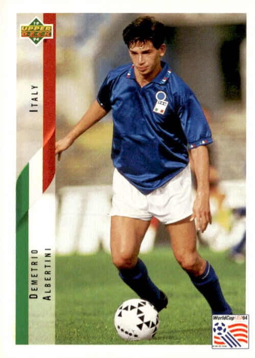 1994 Upper Deck World Cup #122 Demetrio Albertini