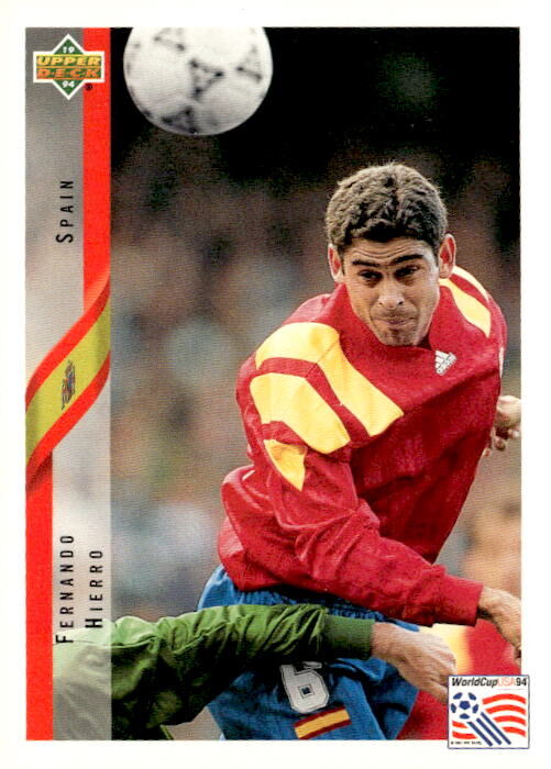 1994 Upper Deck World Cup #159 Fernando Hierro