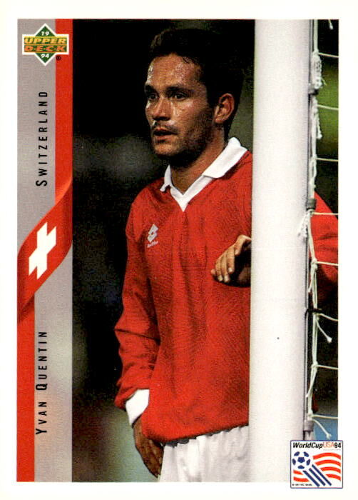 1994 Upper Deck World Cup #138 Yvan Quentin