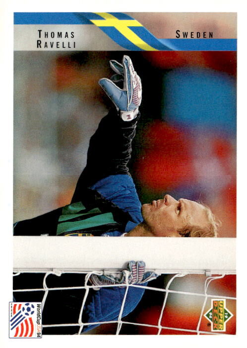 1994 Upper Deck World Cup #65 Thomas Ravelli