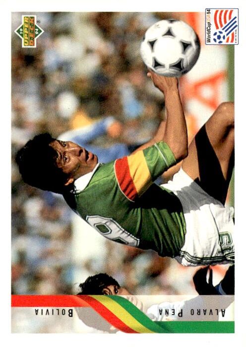 1994 Upper Deck World Cup #222 Alvaro Pena