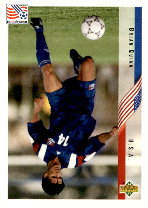 1994 Upper Deck World Cup #25 Brian Quinn