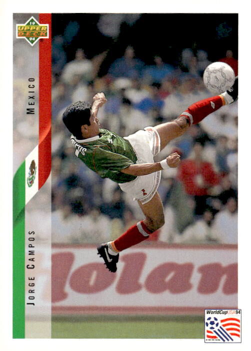 1994 Upper Deck World Cup #18 Jorge Campos