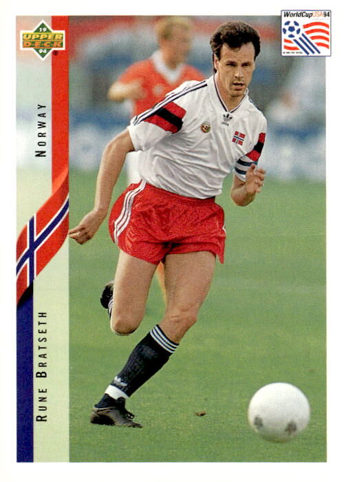 1994 Upper Deck World Cup #95 Rune Bratseth