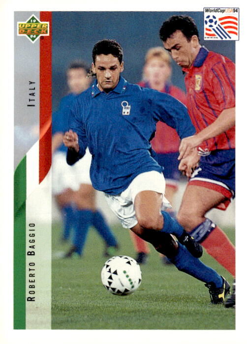 1994 Upper Deck World Cup #124 Roberto Baggio