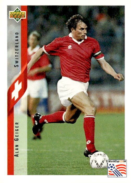 1994 Upper Deck World Cup #107 Alain Geiger