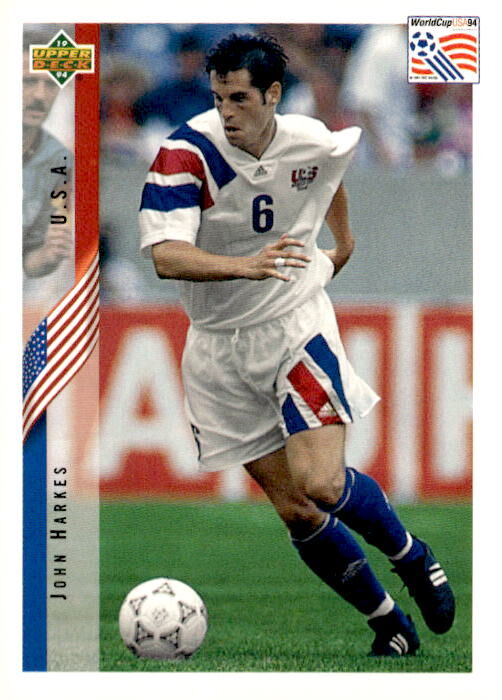1994 Upper Deck World Cup #8 John Harkes