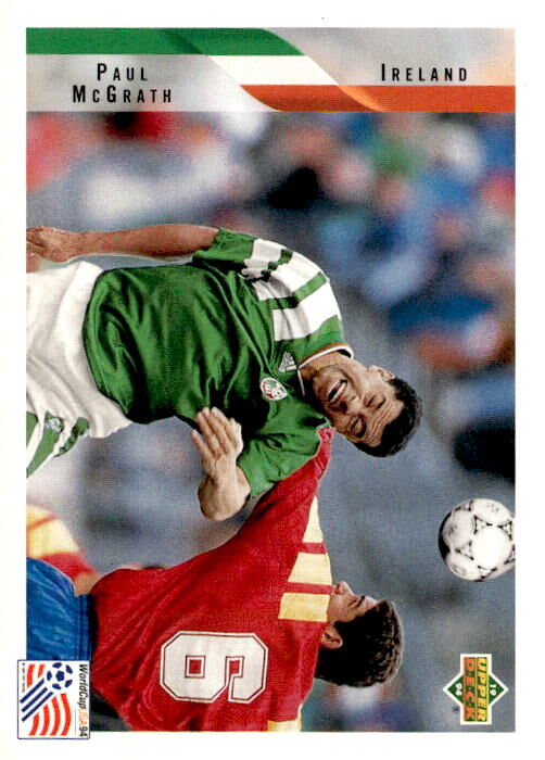 1994 Upper Deck World Cup #167 Paul McGrath