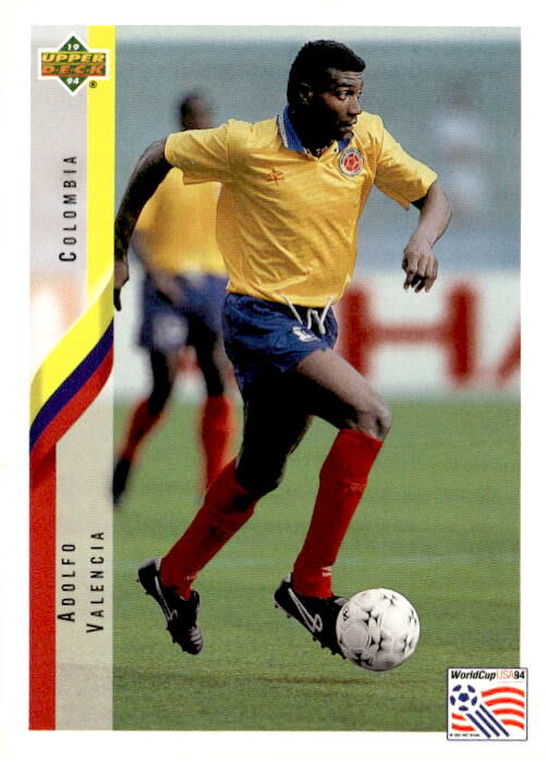 1994 Upper Deck World Cup #39 Adolfo Valencia