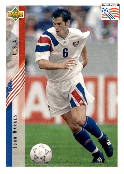 1994 Upper Deck World Cup #8 John Harkes